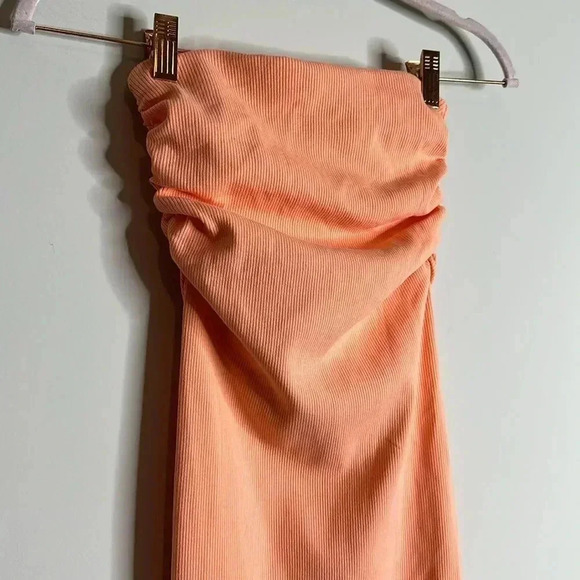Coral Snatched maxi Skirt - Picture 8 of 10